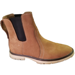 BOTIN PUNTA FINA BEIGE C/ELASTICO