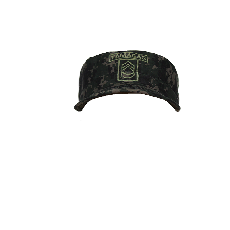 GORRA DIGITALIZADA T/RIPSTOP T/RANGER CON INSIGNIA, APELLIDO Y PARCHO